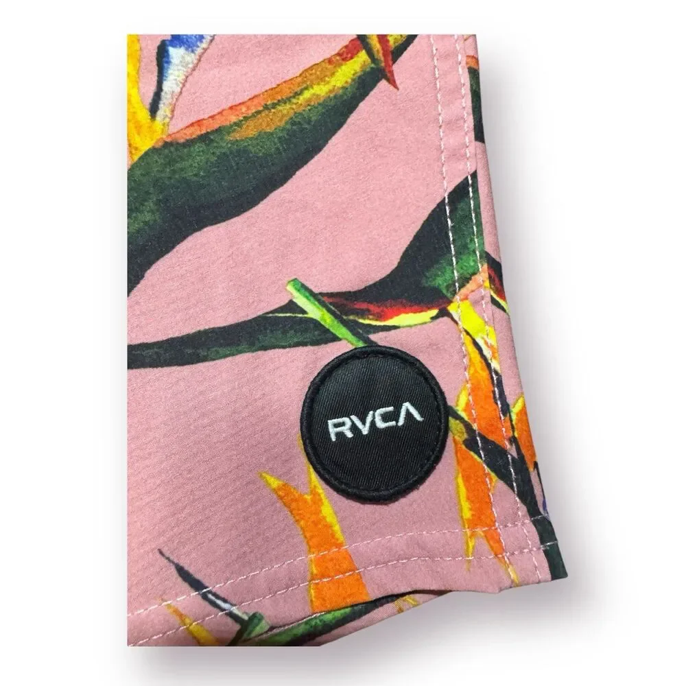 RVCA‎ Pink Floral Board Shorts Size 28